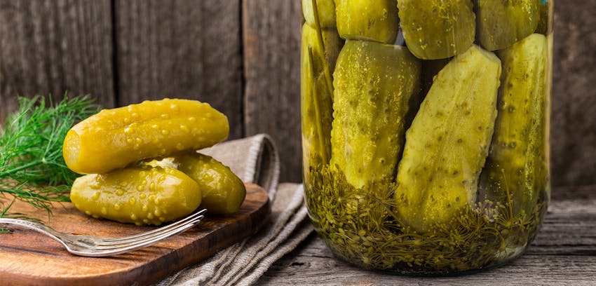 Best food and drink to take to the beach - Pickles
