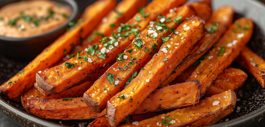Easy side dishes for your barbecue - sweet potato fries