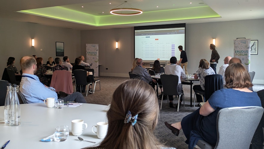 Erudus Out and About: Summer 2025 - Erudus User Forum, the Tendmill presentation Erudus Out and About: Summer 2025 - Erudus User Forum, the Tendmill presentation