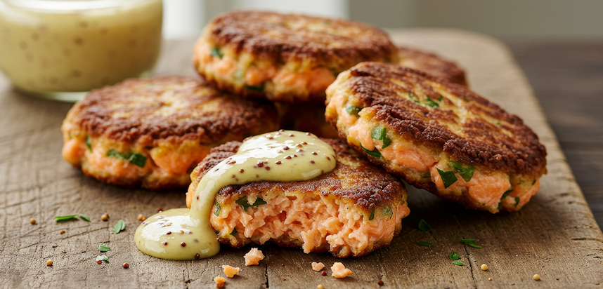 Best pub food - Salmon fishcakes