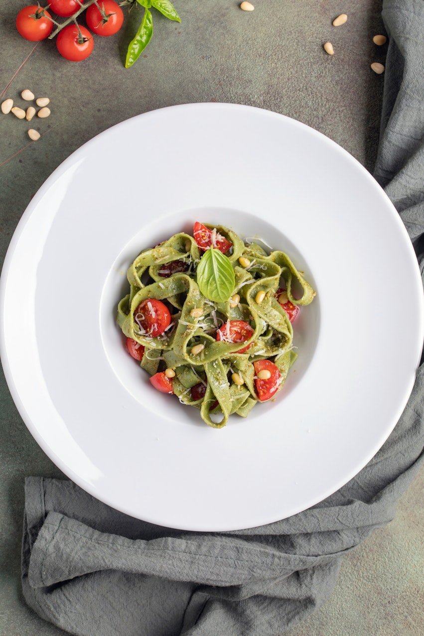 Pesto pasta Pesto pasta