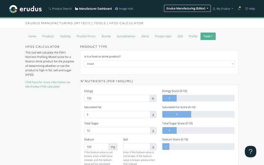 Erudus HFSS Calculator with numbers input Erudus HFSS Calculator with numbers input