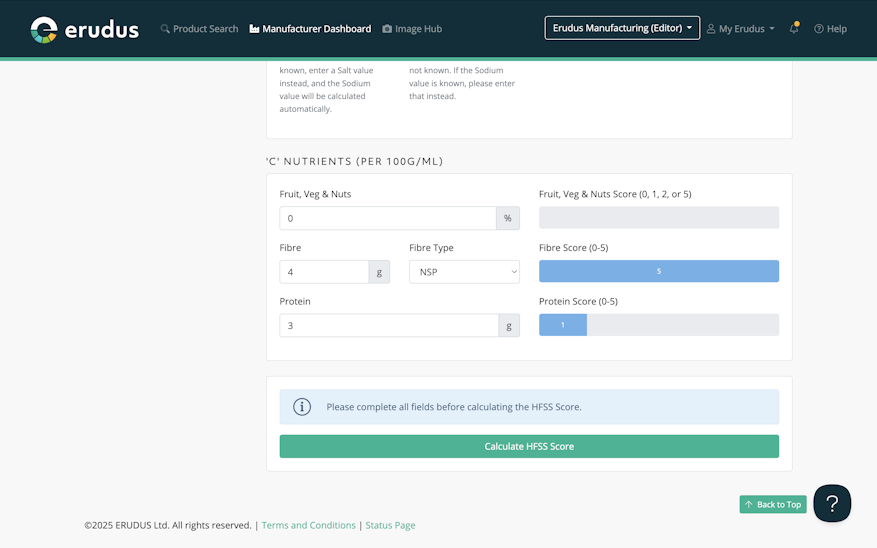 Erudus HFSS Calculator calculate score Erudus HFSS Calculator calculate score