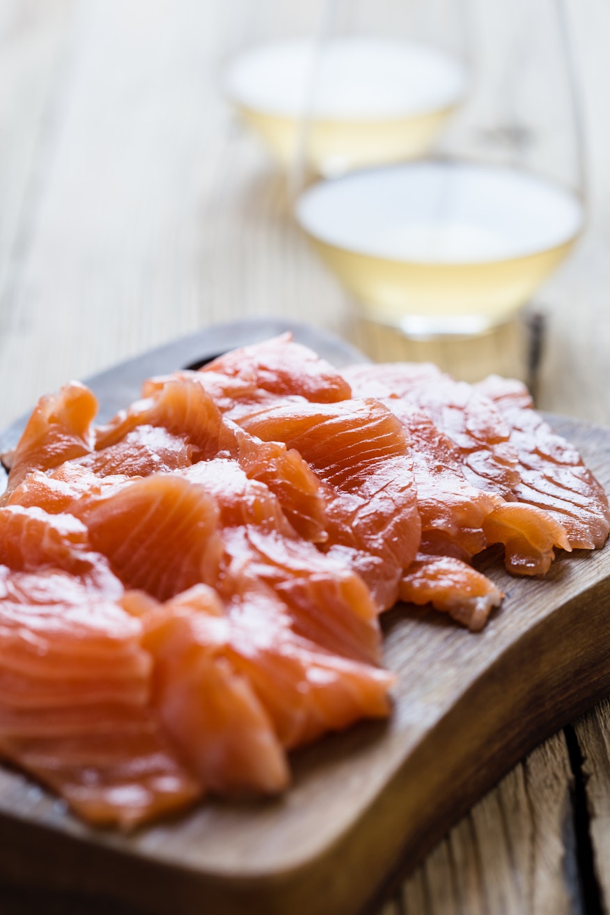 Festive canapé ideas - smoked salmon