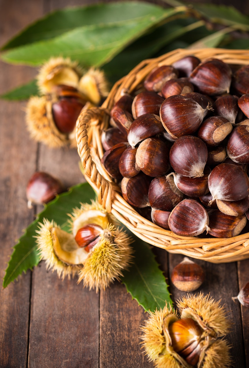 Festive canapé ideas - chestnuts