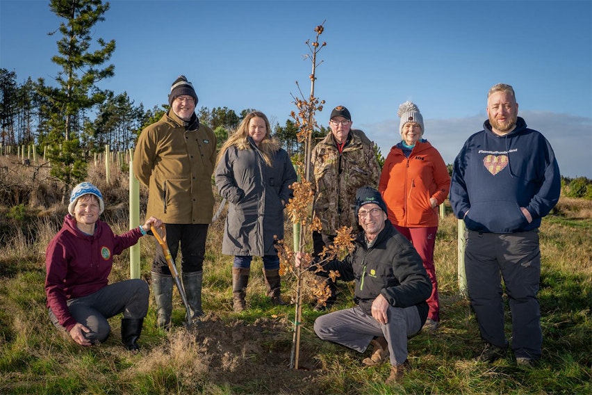 Erudus Out & About - Autumn 2025 - Tree planting in Cramlington