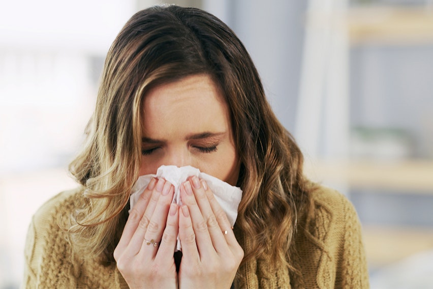 Best food and drink for a blocked nose