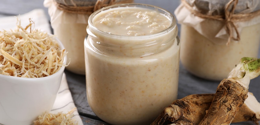 Best food and drink for a blocked nose - horseradish Best food and drink for a blocked nose - horseradish