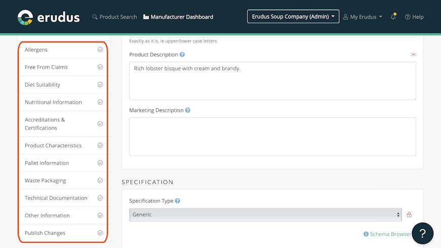 How to update a legacy specification in Erudus - Step 5 (1) How to update a legacy specification in Erudus - Step 5 (1)
