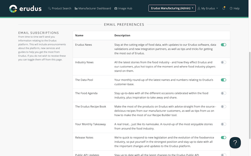 Signing up for and managing your email subscriptions - Step 3