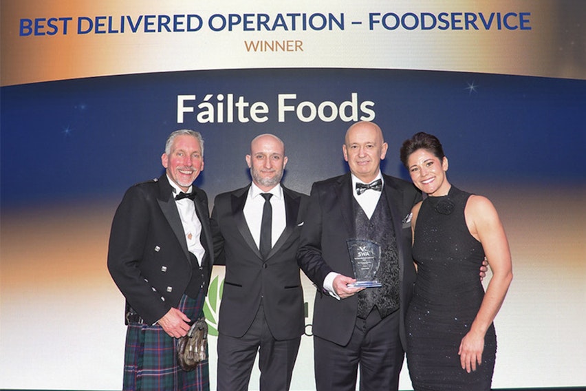 Erudus Out and About: Winter - SWA Achievers Awards - Best Delivered Operation in Foodservice winners Failte Foods