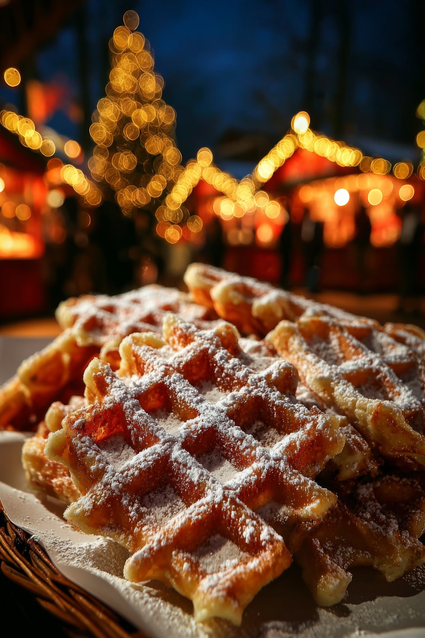 What can I put on my waffles?  Traditional powdered sugar