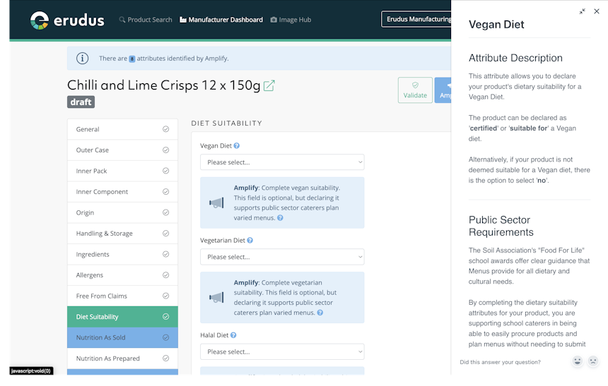 New Feature: Amplify - Amplify sidebar guidance New Feature: Amplify - Amplify sidebar guidance