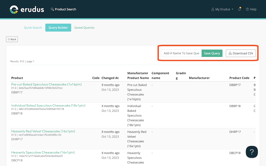 Using Quick Search and Query Builder 4