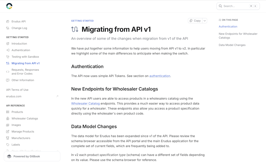 API v2 Migration - 1 API v2 Migration - 1