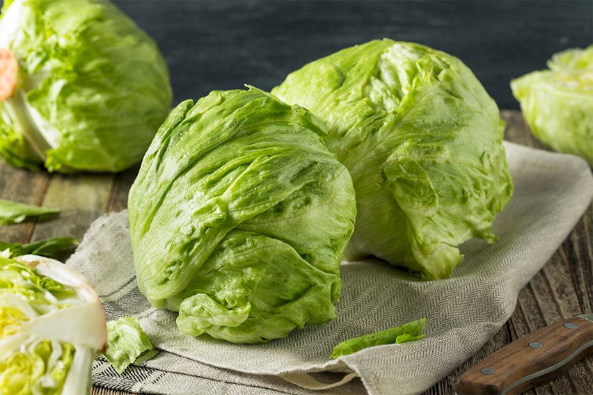 What are the most hydrating foods? Iceberg Lettuce