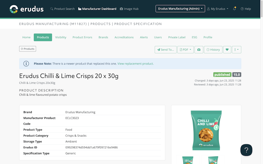 How to Create a Replacement Product  Step 2