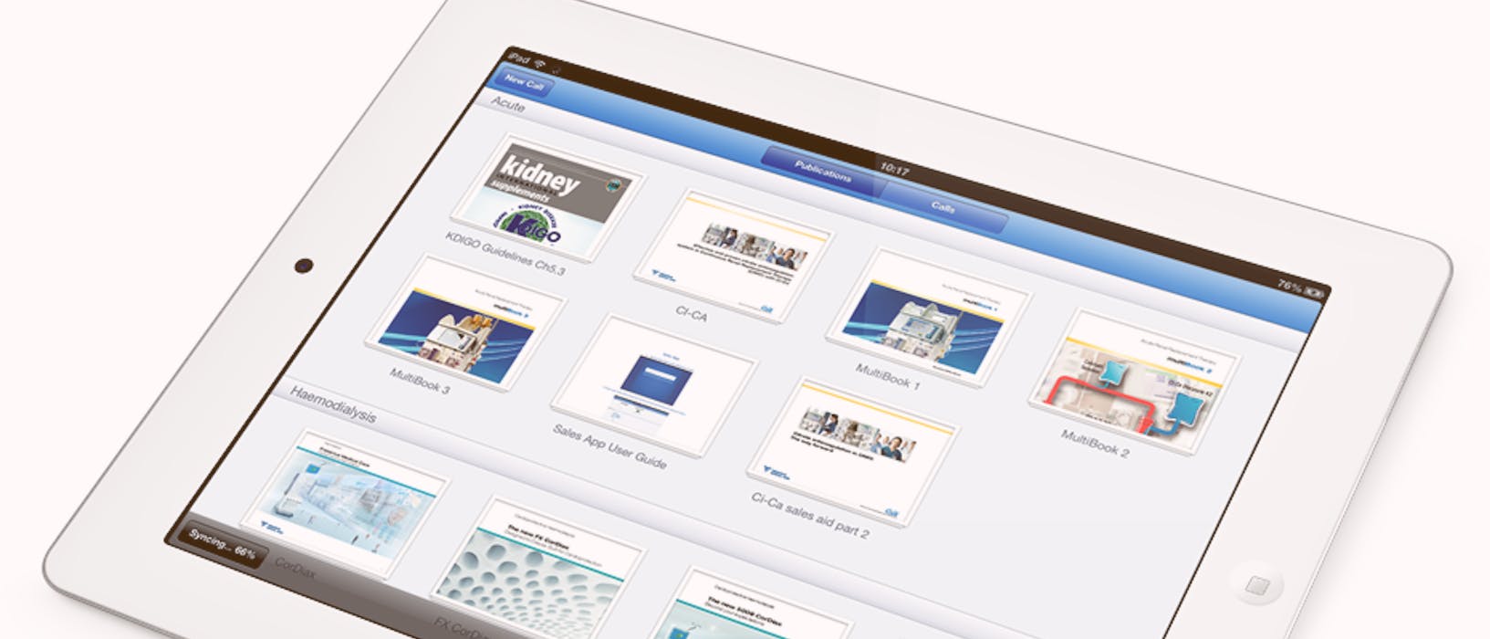 Fresenius iPad