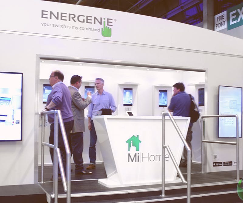 Energenie Mi|Home at the Gadget Show, April 2015 Birmingham NEC