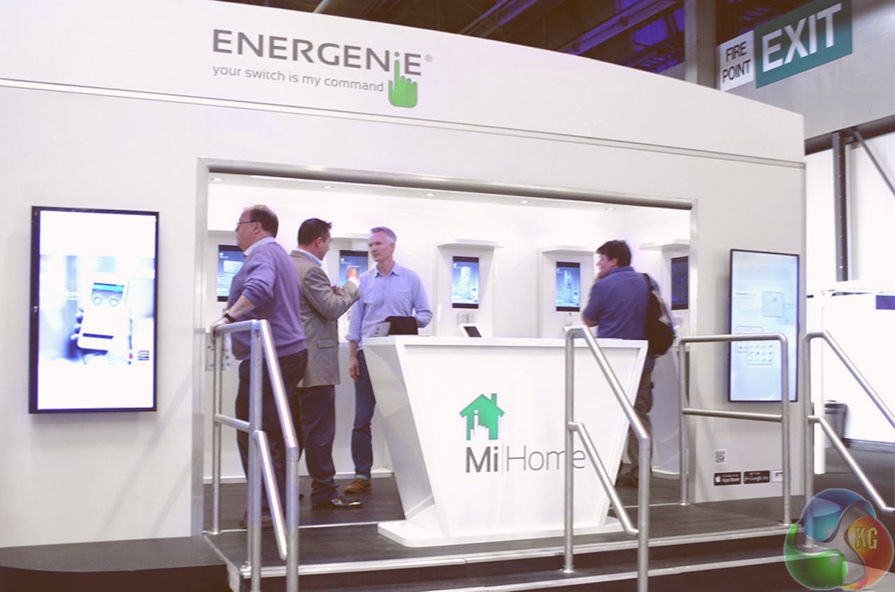 Energenie Mi|Home at the Gadget Show, April 2015 Birmingham NEC