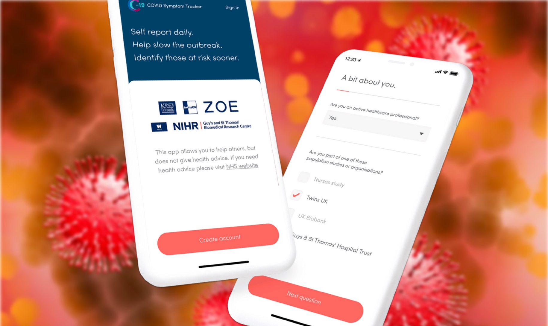 Example of Covid-19 apps