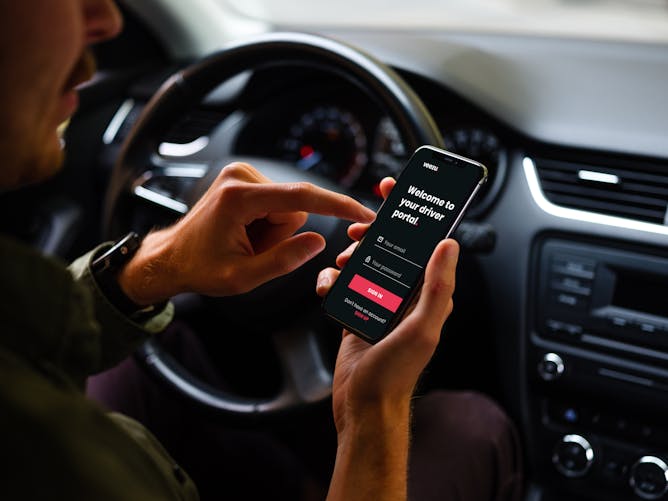 Veezi driver portal app