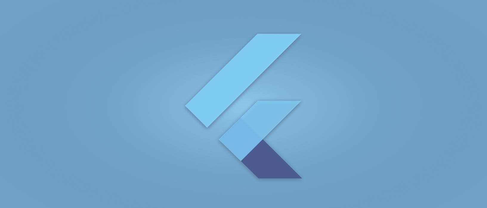 The Flutter logo