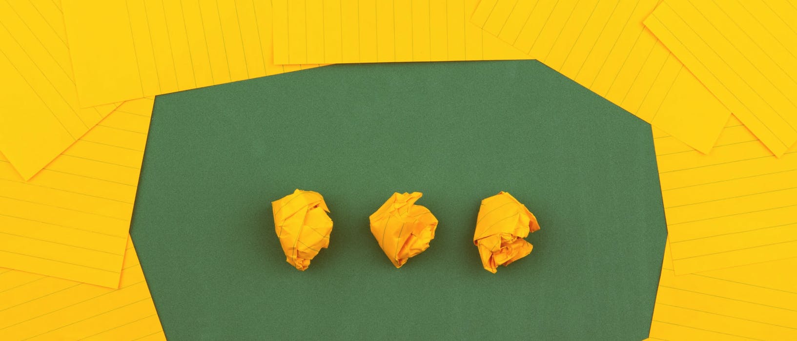 Speech bubble made from paper