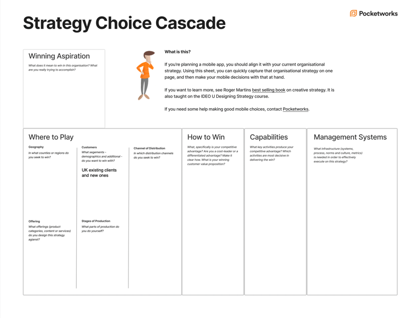 Mobile Strategy Template