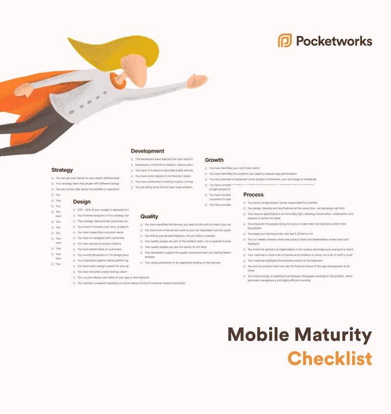 Prevent mobile app nightmares with the Mobile Maturity Checklist