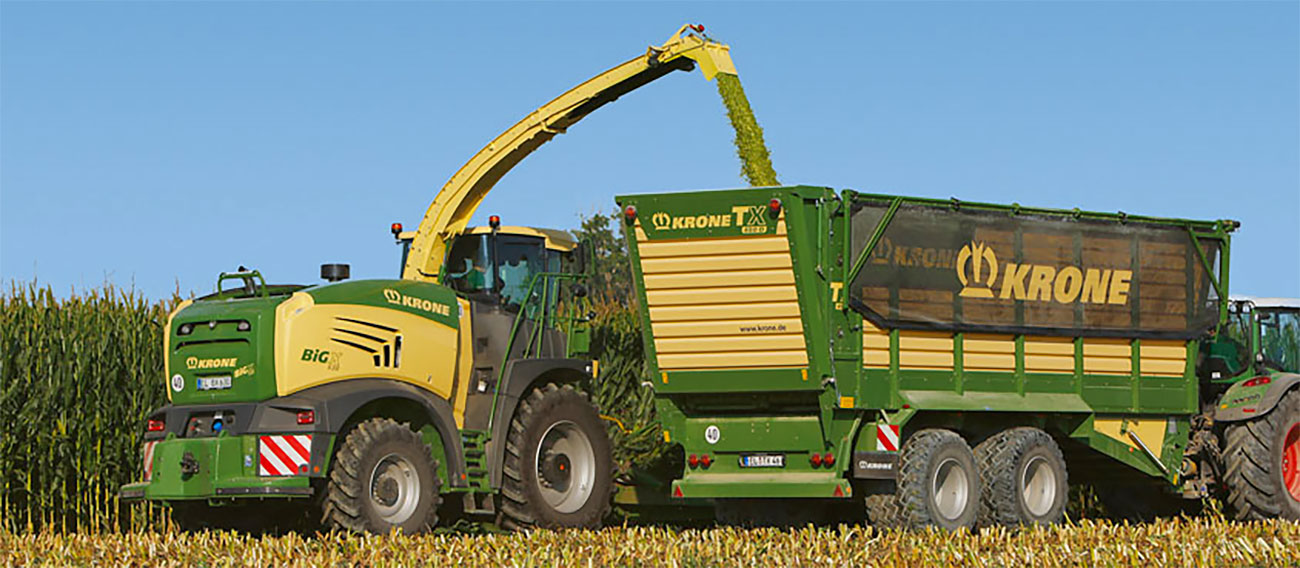 Krone Agriculture tractor