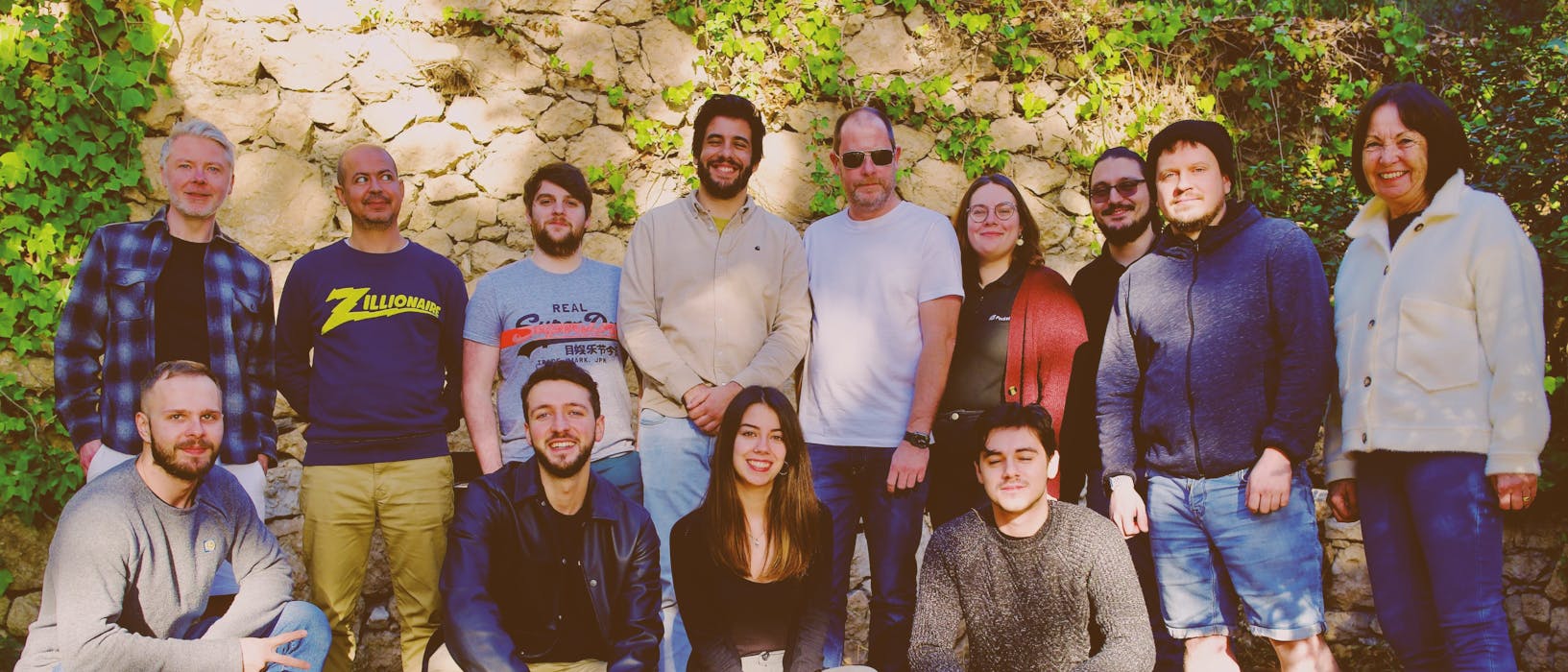 The Pocketworks team at the summer retreat in Tuscany