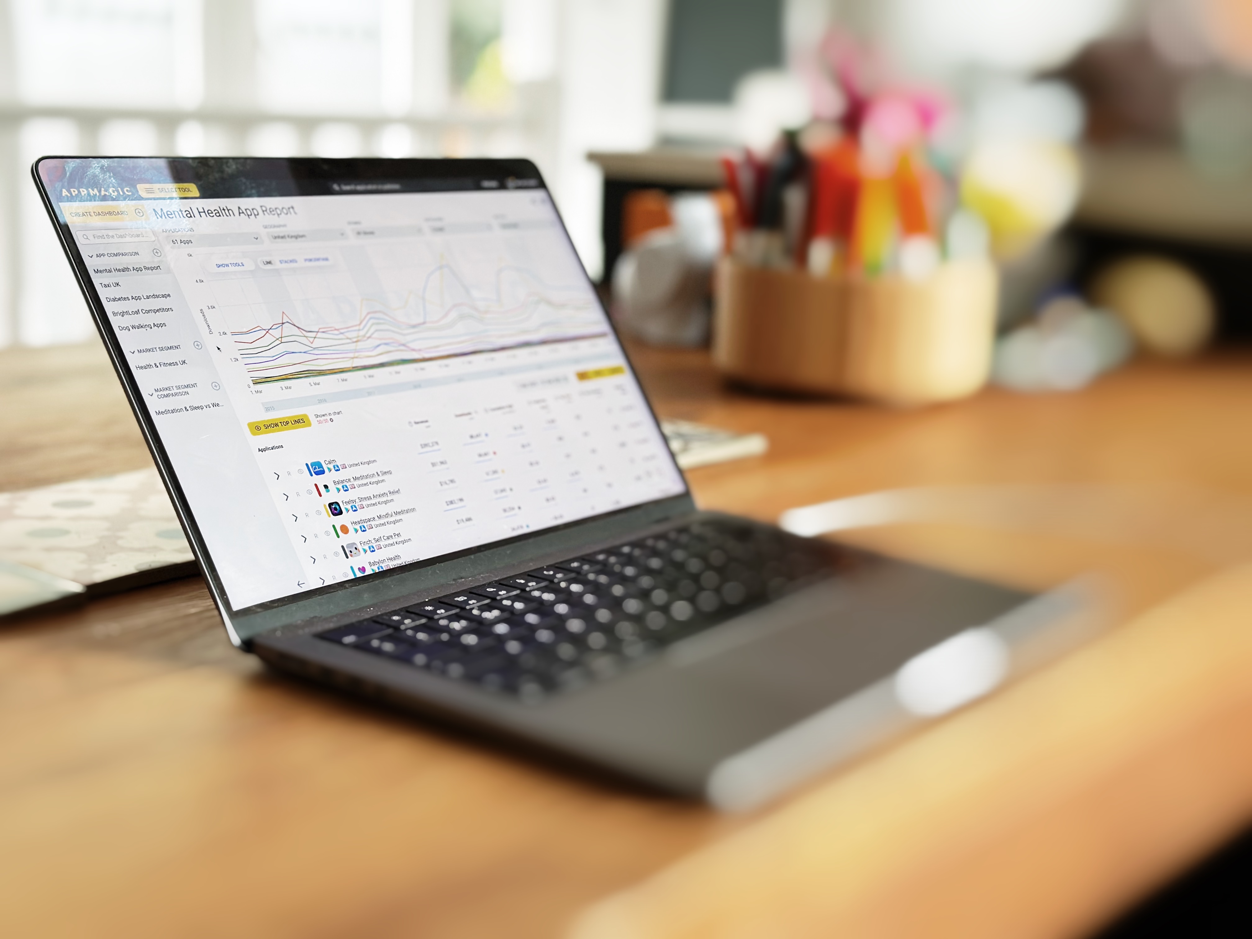 Appmagic screenshot example