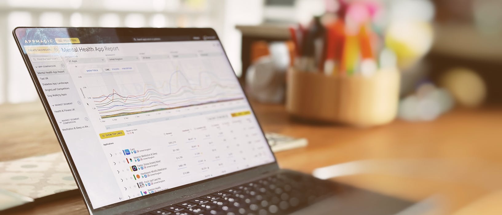 Appmagic screenshot example