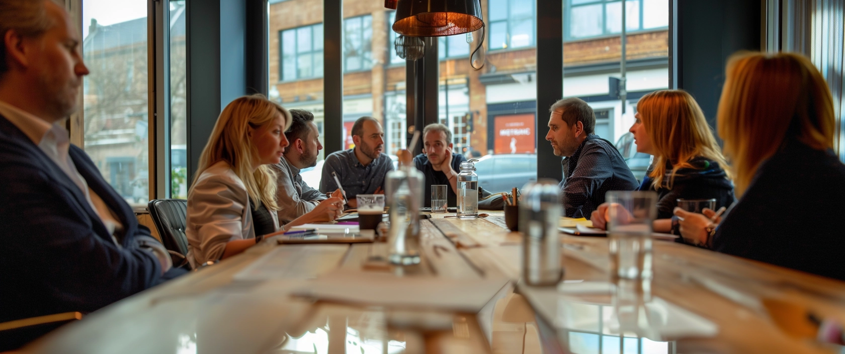 Client strategy meeting