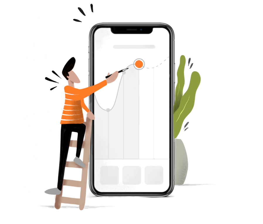An illustration demonstrating app performance analysis
