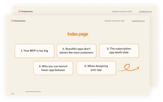 The index page from Badly Drawn Mobile