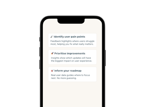 An example of steps and priorities for mobile app planning