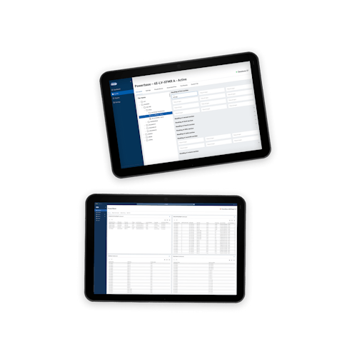 Doble PowerBase tablet view