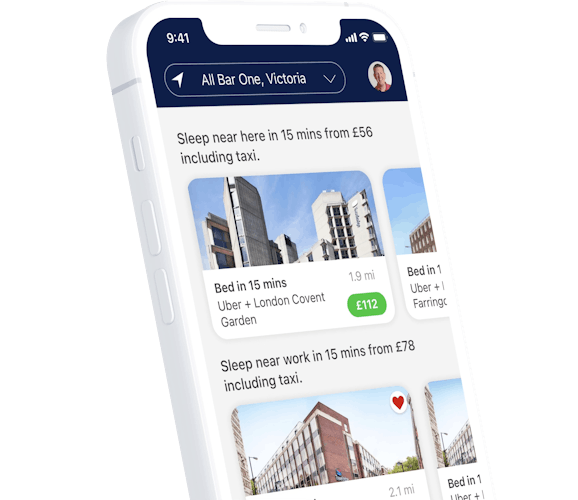 The Travelodge mobile app
