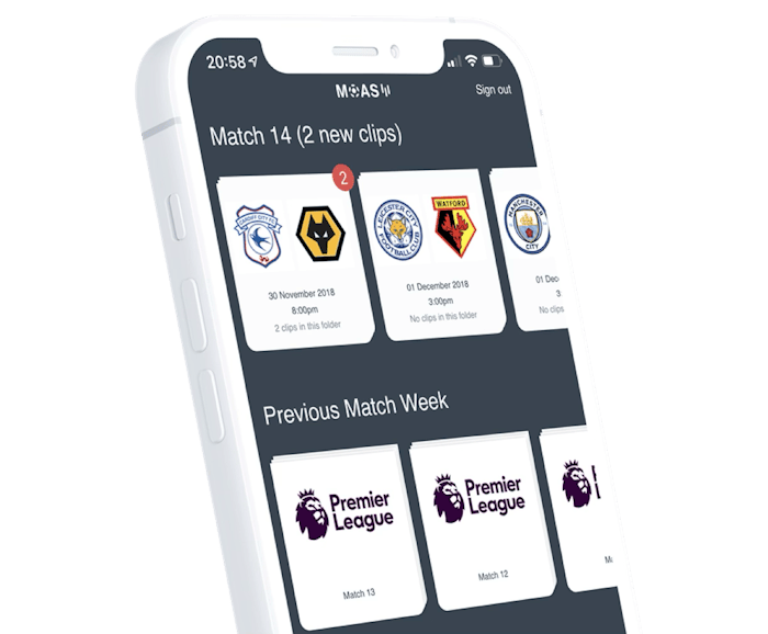 PGMOL mobile app screen