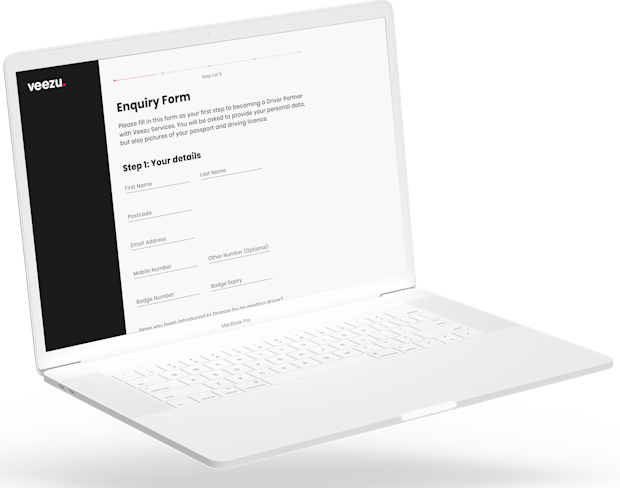 Veezu driver portal