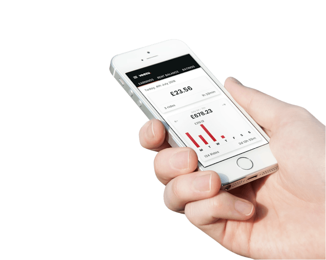 Veezu driver portal mobile app