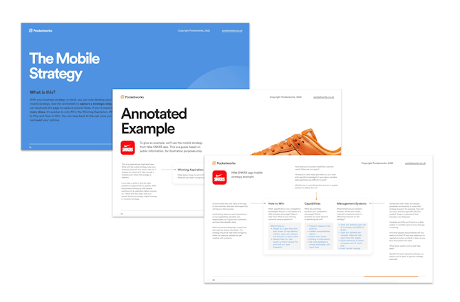 Strategy Choice Cascade Mobile Strategy