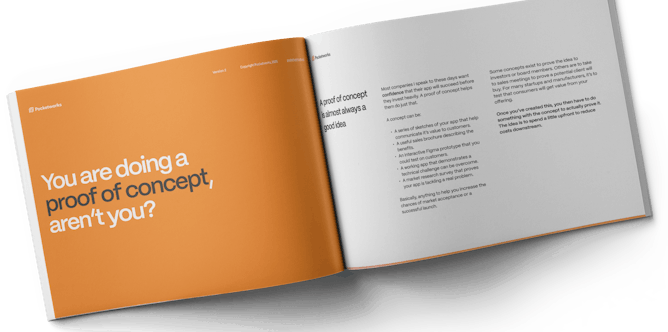 app development costs should include a proof of concept