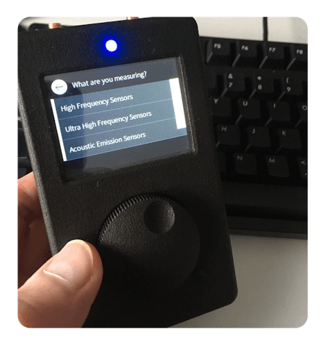 Doble Spark on a handheld device
