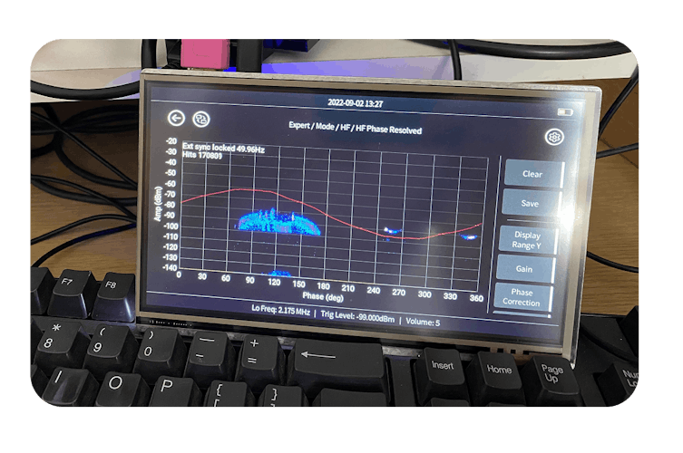 Doble spark on a tablet device