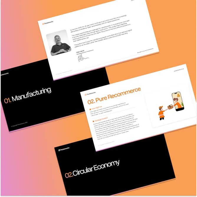 Apps & Digitisation Ideas for Manufacturers