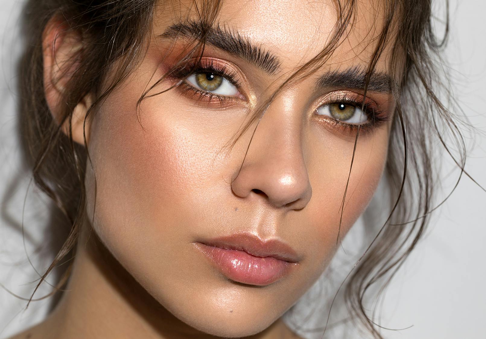 Woman with beautiful eyes.