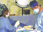 Dr. Antell Performing a Procedure